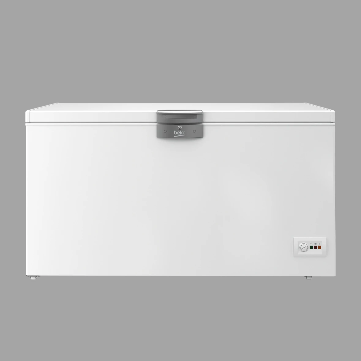 Congélateur Beko horizontal 500litres gris HSM40081S