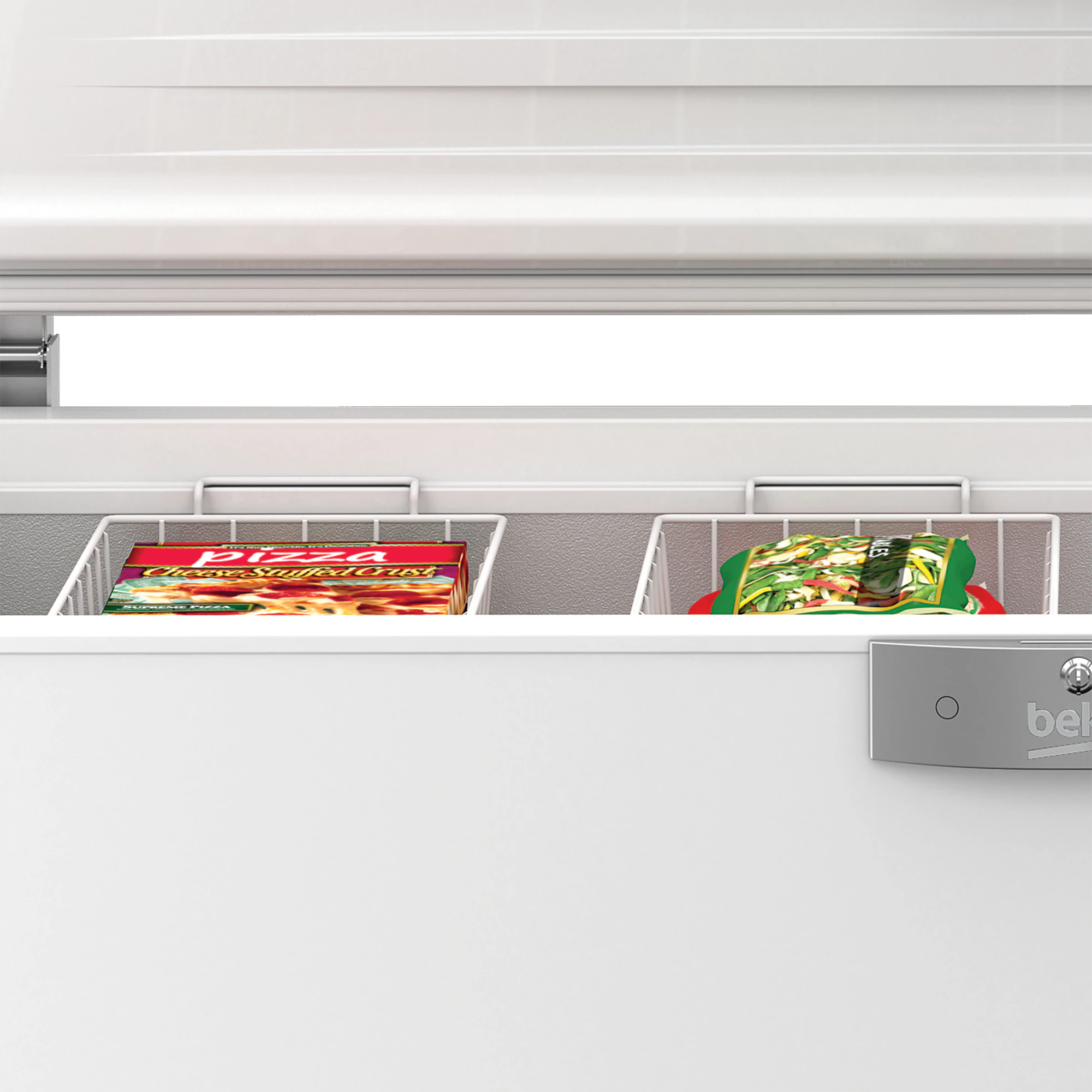 Congélateur Beko horizontal 500litres gris HSM40081S