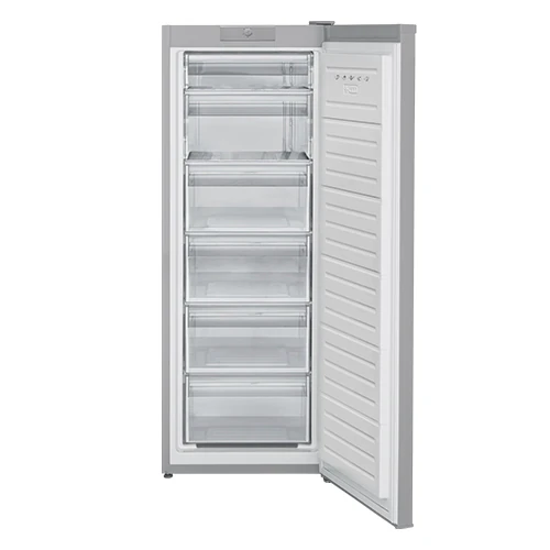 Congélateur Astech vertical 6tiroirs plaq alu gris FA230PS