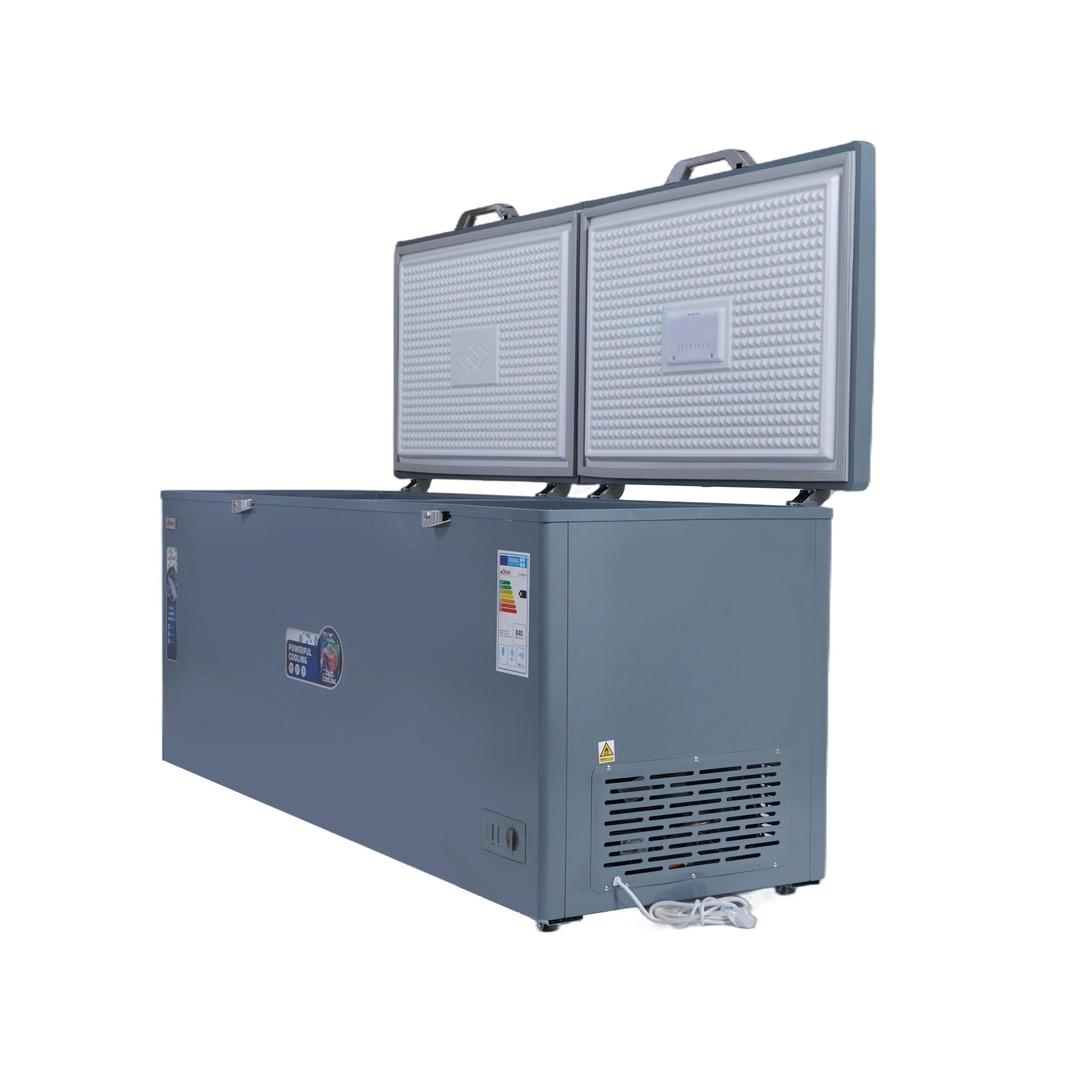 Congélateur Astech horizontal 800litres gris CH800GM