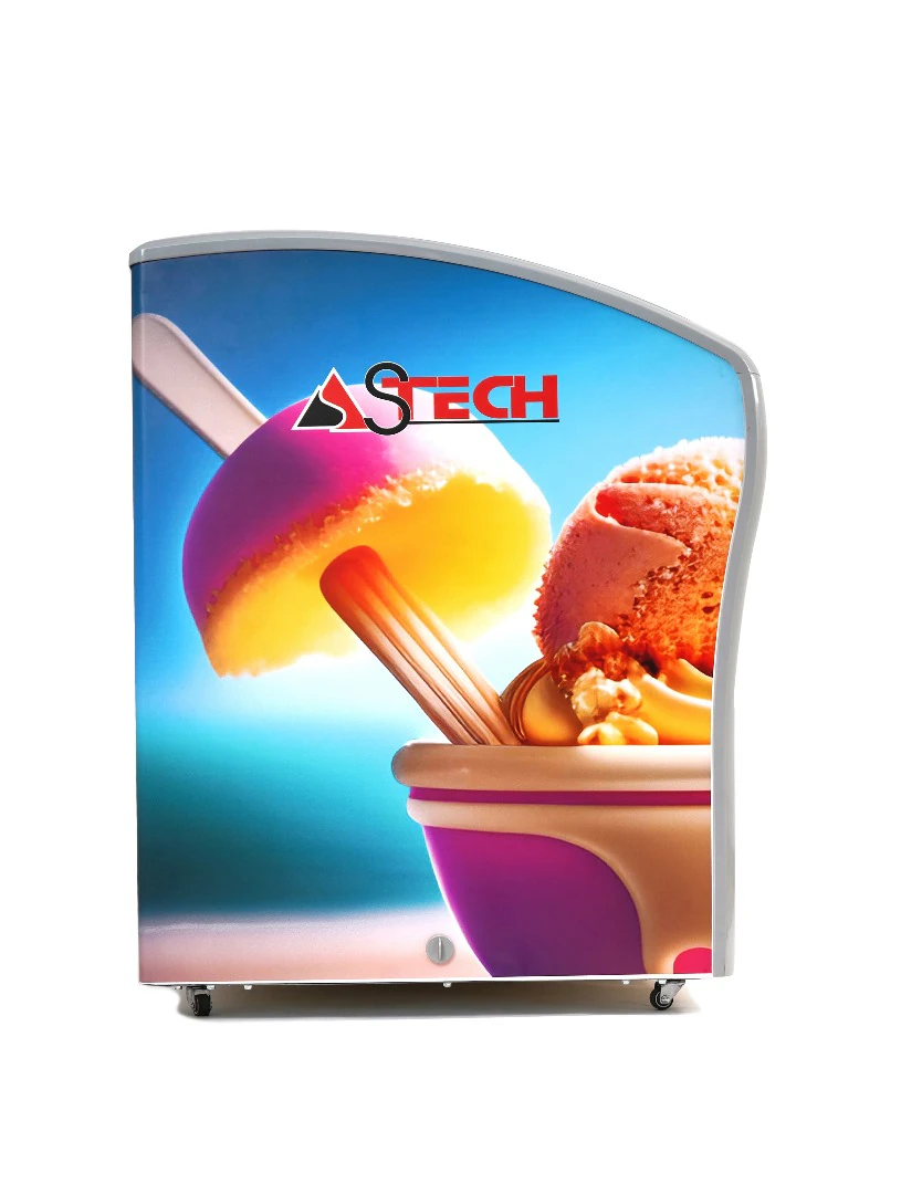 Congélateur Astech horizontal 600litres vitrine FH602SCAA