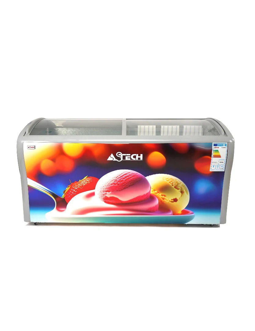 Congélateur Astech horizontal 600litres vitrine FH602SCAA