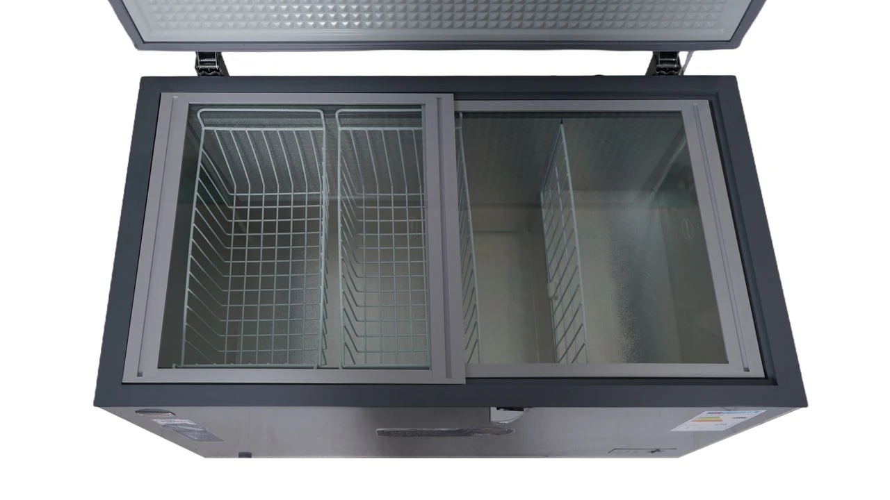 Congélateur Astech horizontal 500litres gris CH500GM