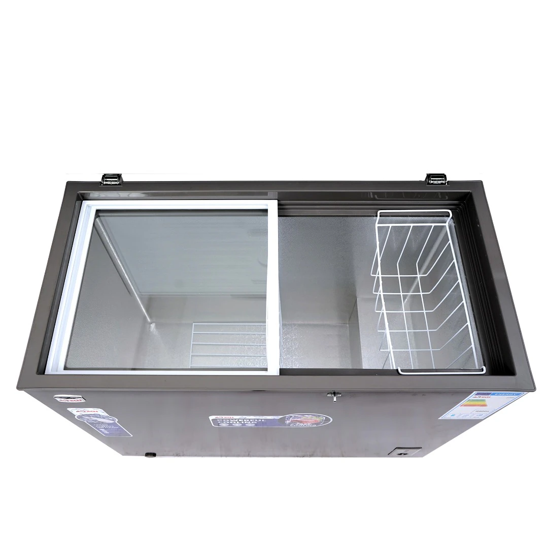 Congélateur Astech horizontal 300litres gris CH300IG