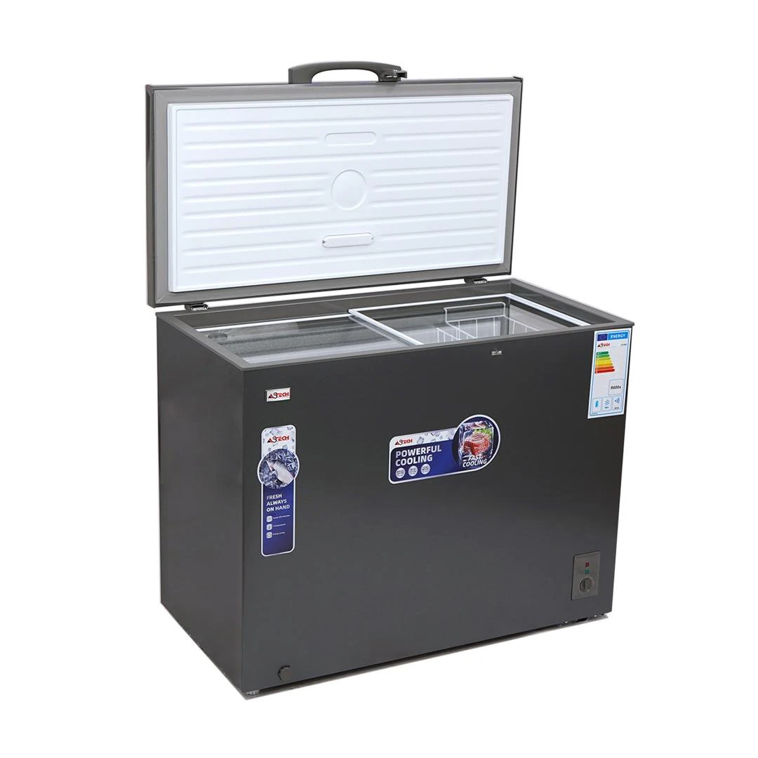 Congélateur Astech horizontal 300litres gris CH300IG