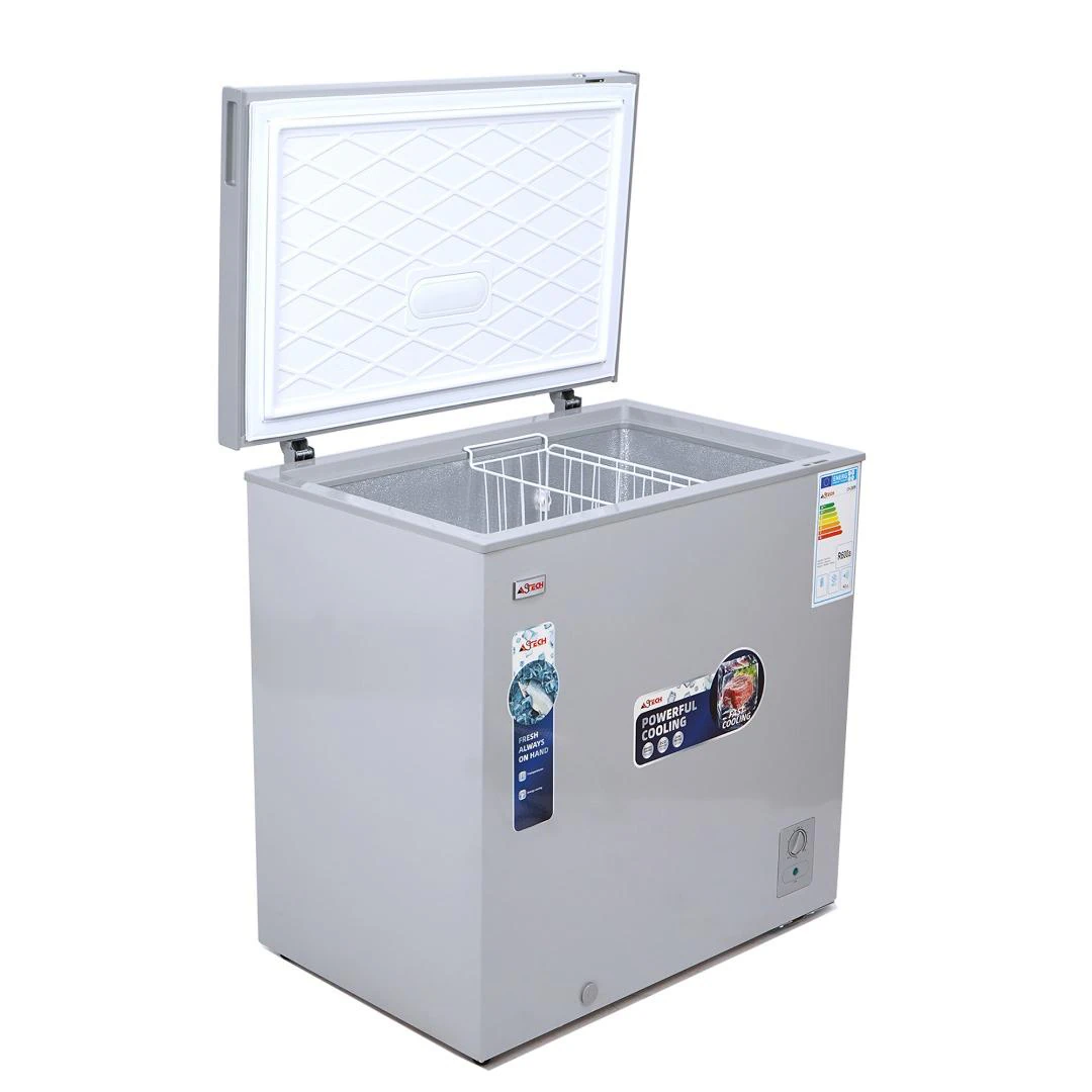 Congélateur Astech horizontal 280litres gris CH280S