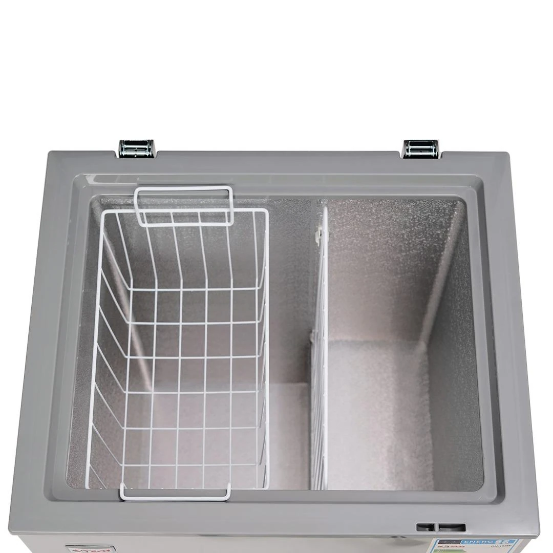 Congélateur Astech horizontal 200litres gris CH195W