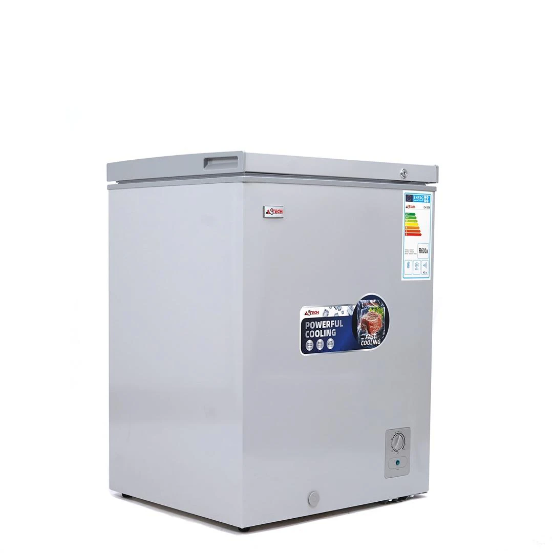 Congélateur Astech horizontal 200litres gris CH195W