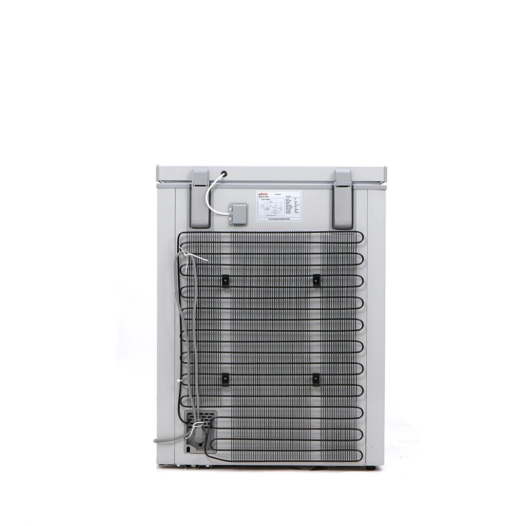 Congélateur Astech horizontal 200litres gris CH195W