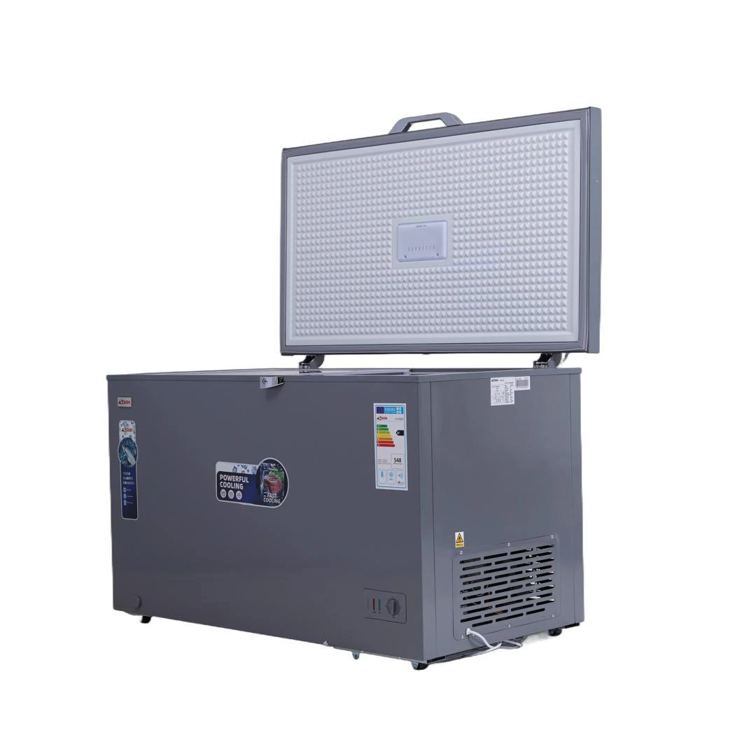 Congélateur Astech horizontal 400litres gris CH400GM